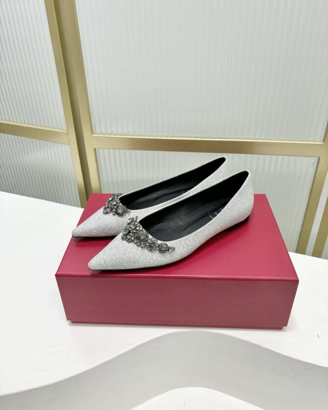 Roger vivier RV 25 snowflake diamond high heels shoes - Image 3