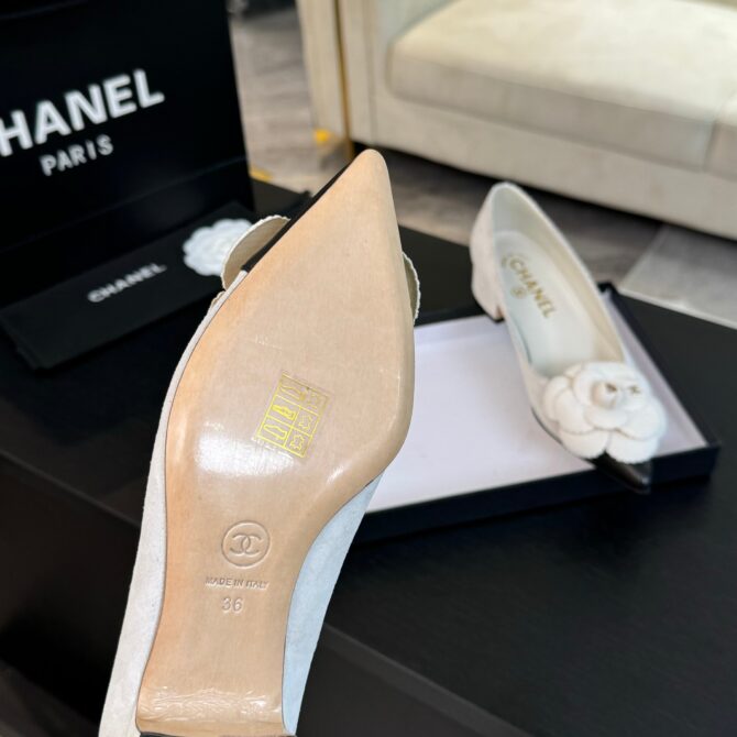 Chanel 24B new Camellia series shoes - Image 12