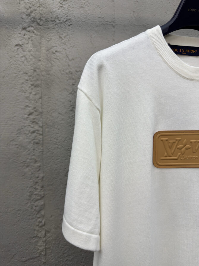 LOUIS VUITTON patch logo short sleeves - Image 5