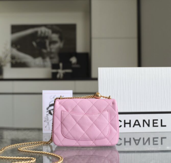 Chanel Pink Bag - Image 6