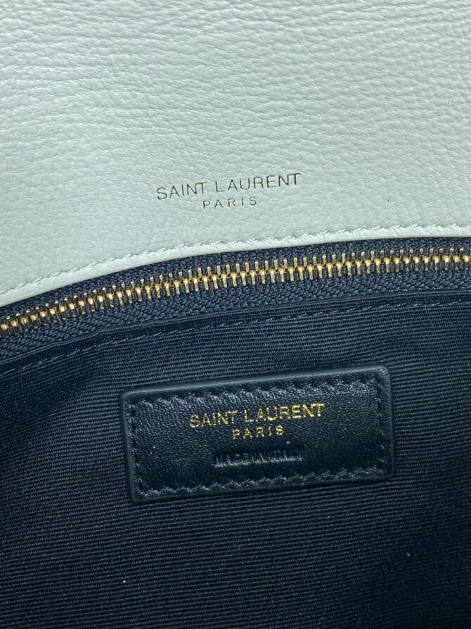 YSL summer sheepskin metal flap bag - Image 9