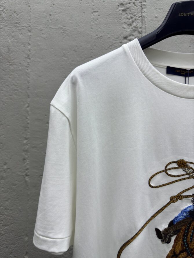 LOUIS VUITTON Western Cowboy Racing Short Sleeves - Gambar 5
