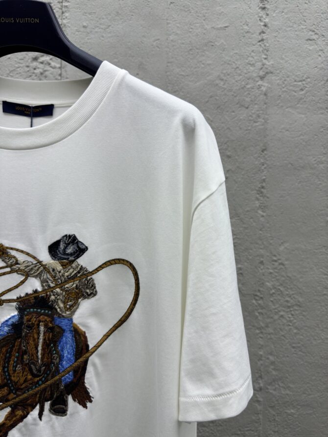 LOUIS VUITTON Western Cowboy Racing Short Sleeves - Gambar 6