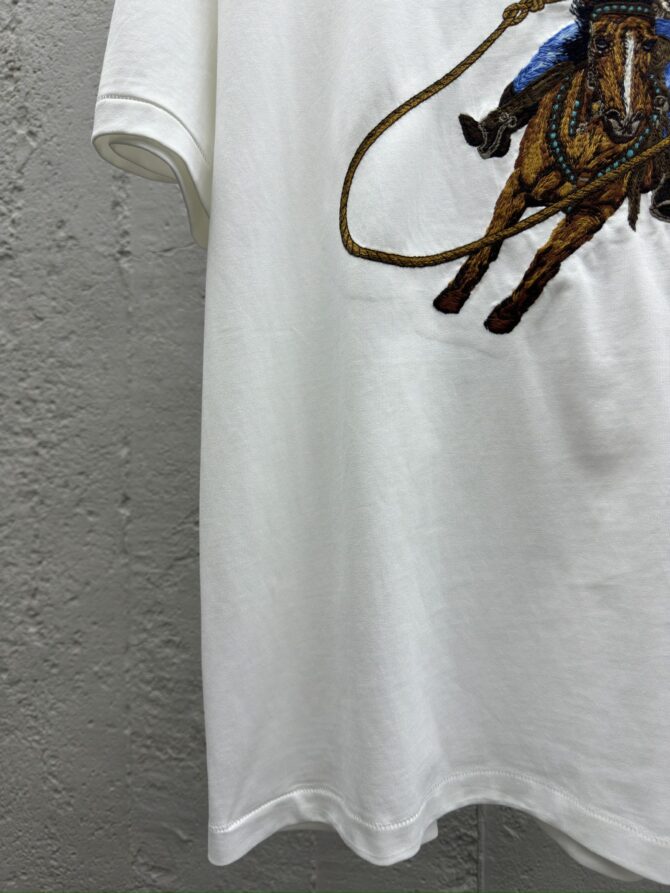 LOUIS VUITTON Western Cowboy Racing Short Sleeves - Gambar 7