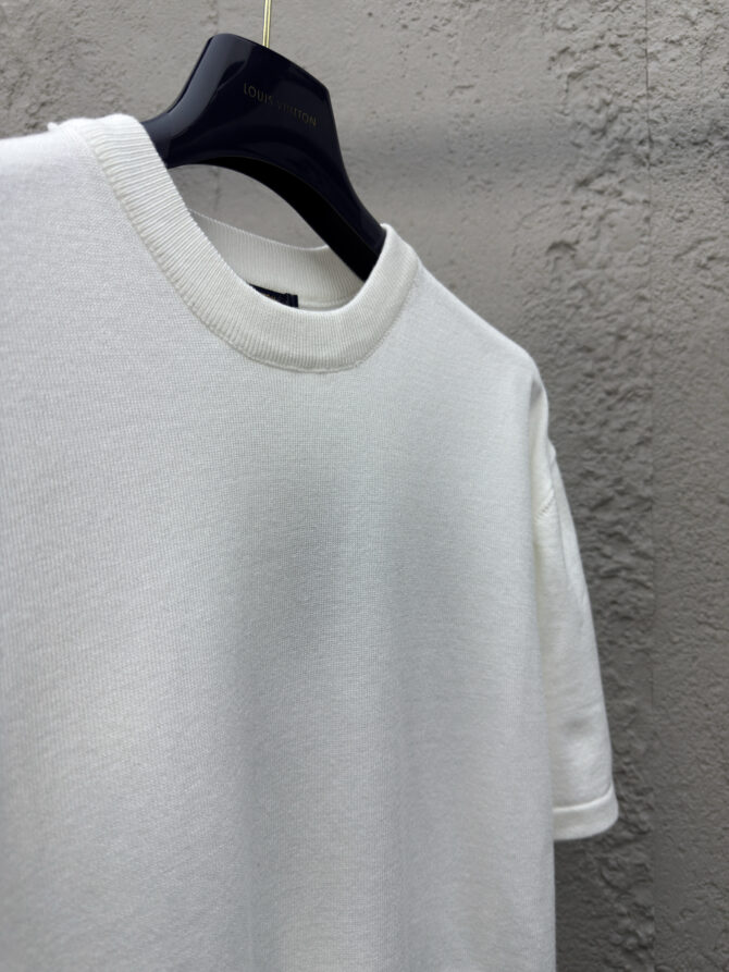 LOUISVUITTON hot diamond letter knitted short sleeves - Gambar 10
