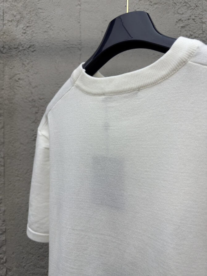 LOUISVUITTON hot diamond letter knitted short sleeves - Gambar 11
